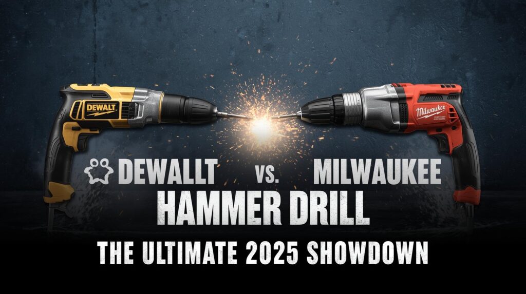 DeWalt vs. Milwaukee Hammer Drill