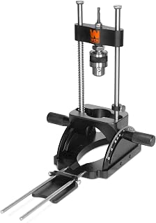 WEN Portable Drill Guide, Heavy-Duty and Adjustable Precision Drill Press (WA1412)
