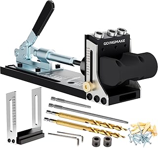 GOINGMAKE All Metal Pocket Hole Jig Kit