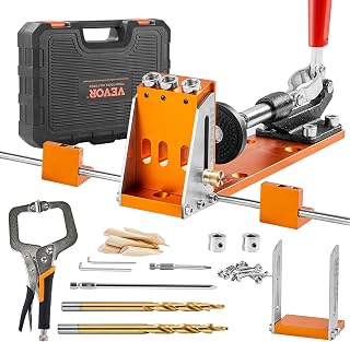 VEVOR Pocket Hole Jig Kit 34 Pcs